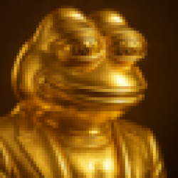 24K Gold PEPE GOLDPEPE