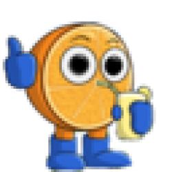 Half Orange Drinking Lemonade HODL