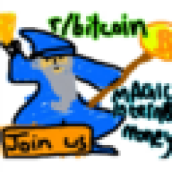 Bitcoin Wizard Mascot BTCWIZ