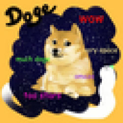 doge in a memes world DEW
